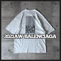 2021AW BALENCIAGA バーコードロゴ オーバーサイズ Tシャツ - メルカリ