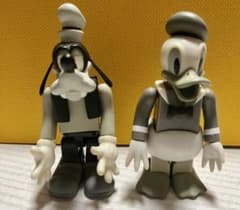 Disney グーフィー ドナルドダック キューブリックフィギュア