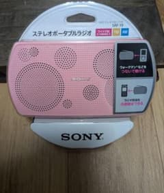 【未使用】SONY SRF-19 ポータブルラジオ　ステレオ　廃盤品 未使用】SONY SRF-19 ポータブルラジオ ステレオ 廃盤品 - メルカリ