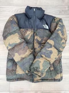 ‼️値下げ‼️THE NORTH FACE ヌプシ ダウンジャケット カモフラのサムネイル