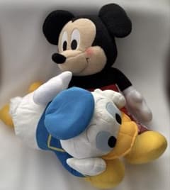 ドナルドダック ほおづえ V-BIGぬいぐるみ/ミッキー Ｖ-BIGぬいぐるみ