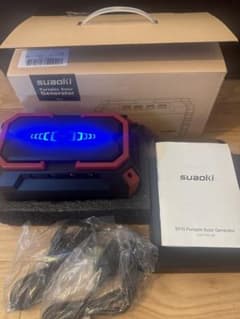 suaoki ポータブル電源　s270 美品　キャンプ　災害のサムネイル