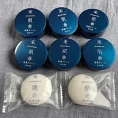 米肌 肌潤　クリーム 10g×6点　おまけ付きのサムネイル