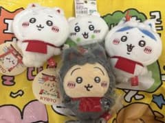 京都　ちいかわ 伏見稲荷なマスコット　抹茶(ちいかわ　うさぎ　ハチワレ)のサムネイル