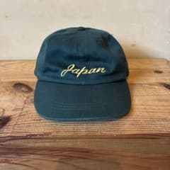 THE UNION Japan 刺繍 キャップ ダークグリーン 美品のサムネイル