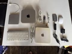 【通電確認済】Mac mini ＆ タイムカプセル 2TB 周辺機器まとめセット 通電確認済】Mac mini ＆ タイムカプセル 2TB 周辺機器まとめセット
