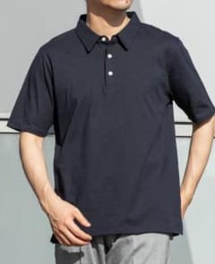 URBAN RESEARCH ROSSO ポロシャツ ネイビー新品2026SSのサムネイル