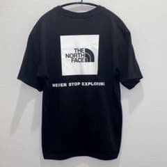N*様 THE NORTH FACE ブラック Tシャツ　Ｍ　春　夏のサムネイル