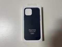 Apple純正 iPhone 13 mini レザーケース ミッドナイトカラー - メルカリ
