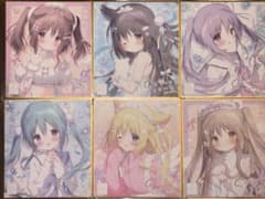 C106 しらたま しらたまこ コミケ ランダムミニ色紙6種セット