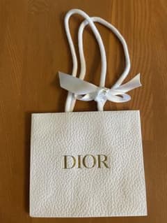 Dior ショップ袋 ミニサイズ ホワイトのサムネイル
