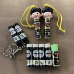 ナショナル坊や乾電池 キーホルダー 消しゴムセット 昭和レトロのサムネイル