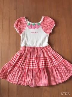 メゾピアノ ワンピース130♬︎♡のサムネイル