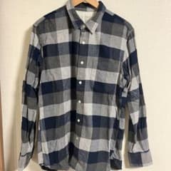 無印良品　フランネルシャツのサムネイル