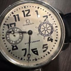 OMEGA BOOTSMANN 手巻き時計 シルバー　ジャンク品のサムネイル