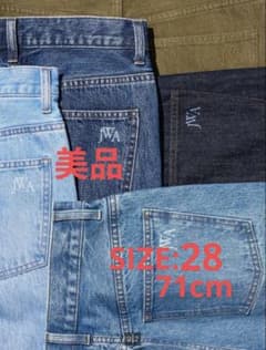 UNIQLO/ユニクロ JWA ストレート デニム 67 BLUEのサムネイル
