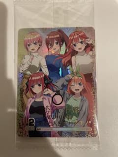 五等分の花嫁カードゲーム　ワイヤレスイヤホン特典　PR2枚 五等分の花嫁カードゲーム ワイヤレスイヤホン特典 PR2枚 - メルカリ