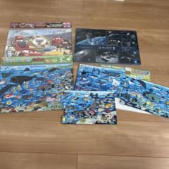 パズル 4点セット　海の生き物　カーズ はやぶさ