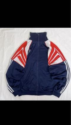 美品 adidas /アディダス80s90s 万国旗タグ　トラックジャケットのサムネイル