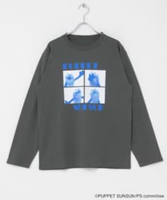 PUPPET SUNSUN 長袖Tシャツ グレー Mサイズのサムネイル