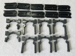未使用 ミニモータートレイン 坂レール×2&橋脚×8 長期保管品のサムネイル