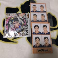 ハイキュー!! 清水潔子 缶バッジ 証明写真風ステッカー セット - メルカリ