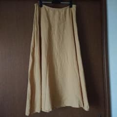無印良品 フレンチリネン フレアースカートのサムネイル