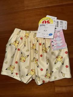 ポケモン ピカチュウ ベビー水着 スイムパンツ 80cm イエローのサムネイル