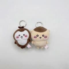 ちいかわ ぬいぐるみキーホルダー くりまんじゅう ラッコ セットのサムネイル