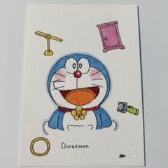 ドラえもん 手描きアート ドラえもん 手描きイラスト オリジナルイラスト ファンアート - メルカリ