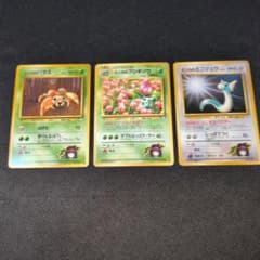 ポケモンカード旧裏 エリカのパラス フシギソウ ミニリュウ 3枚 ポケモンカード旧裏 エリカのパラス フシギソウ ミニリュウ 3枚 - メルカリ