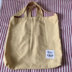 KALDI COFFEE FARM エコバッグ イエロー
