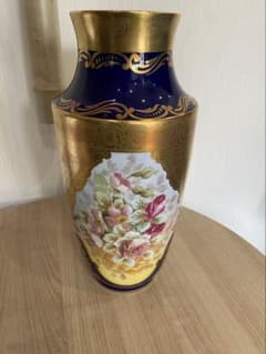 Limoges リモージュ　花瓶　Atelier d'Art Ribierre Limoges リモージュ 花瓶 Atelier d'Art Ribierre - メルカリ