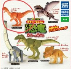 ガチャアクション　ディロフォサウルス　The恐竜太古への旅立ち　ガチャガチャのサムネイル