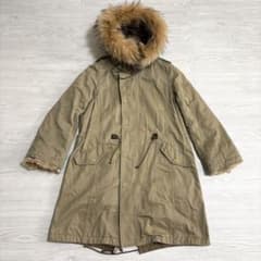 M-51 モッズコート 36 レディース リアルファー・ライナー付 カーキ系のサムネイル