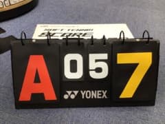 YONEX AC371ソフトテニススコアボード ヨネックス - メルカリ