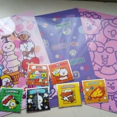 BT21 クリアファイル　シールセット①のサムネイル