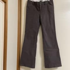 GAPレディース フレアストレッチパンツ ブラウン　４　１１号のサムネイル