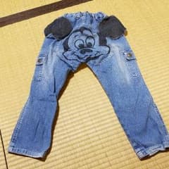 １１０　ミッキー　デニム　ジーパンのサムネイル