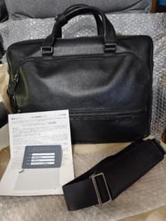 極美品TUMI HARRISON サニー 3WAY 定価15万 オールレザー - メルカリ