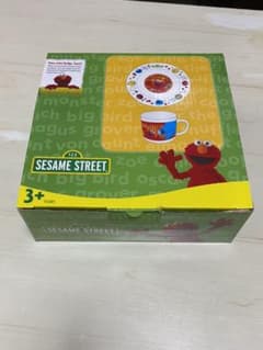セサミストリートのカレー皿セットのサムネイル
