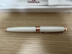 OMEGA ボールペン ホワイト×ローズゴールドのサムネイル