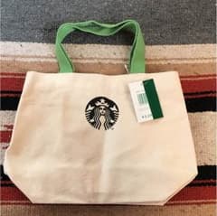 新品未使用 スターバックス トートバッグ①のサムネイル