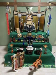 最終値下げ！五月人形 三段飾り - メルカリ