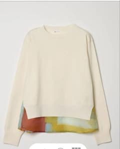 ヘラルボニー レイヤードクルーニット 新品のサムネイル