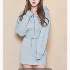 Darich ロゴスウェットセットアップ　SAX FL