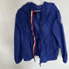 MONCLER キッズ フード付きジャケット ブルーのサムネイル