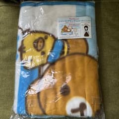 리락쿠마 양털 담요 본줄 판초 당시 물건 헤세이 레트로