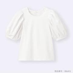 GU ボリュームスリーブT ホワイトのサムネイル