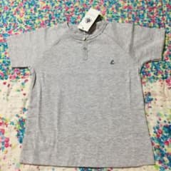 新品 プチバトー 2ans  ヘンリーネックTシャツのサムネイル